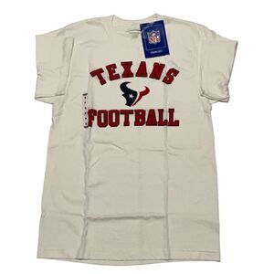 Reebok NFL White Shirt Sleeve T shirt Texans Football Size Small